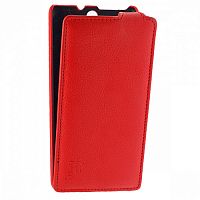 Чехол-раскладной для Sony Xperia C5 Aksberry красный