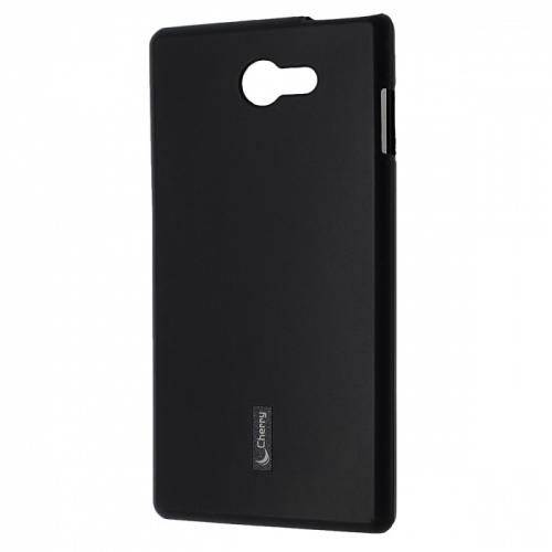 Чехол-накладка для Sony Xperia M2 Cherry чёрный