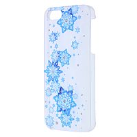 Чехол-накладка для iPhone 5/5S Joyroom Bright снежинки