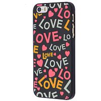 Чехол-накладка для iPhone 5/5S Neon Love 