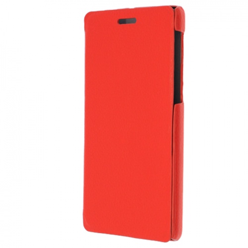 Чехол-книга для Lenovo S860 American Icon Style красный