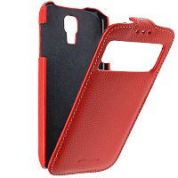 Чехол-раскладной для Samsung Galaxy S4 Melkco Jacka ID красный