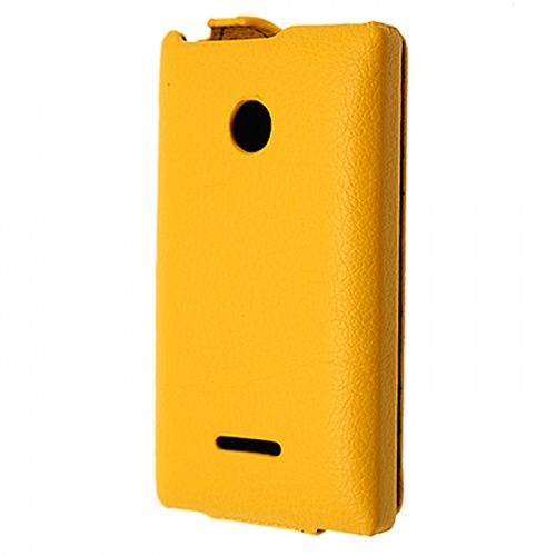 Чехол-раскладной для Microsoft Lumia 532 Aksberry оранжевый фото 2