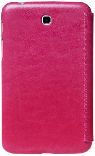 Чехол-книга для Samsung T210 Galaxy Tab 3 7.0 Hoco Crystal розовый фото 2