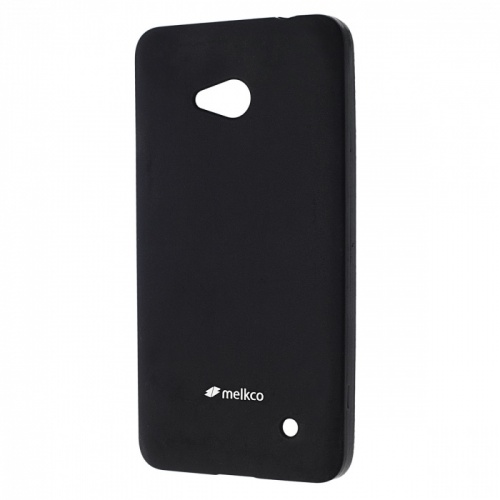 Чехол-накладка для Microsoft Lumia 640 Melkco TPU черный