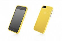 Чехол-накладка для iPhone 5/5S Capdase SJIH5-L20E желтый