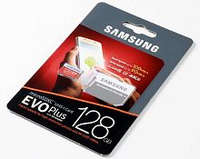 MicroSDXC 128Gb Samsung Class 10 Evo Plus UHS-I U3 90mb/s