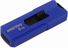 USB флешка 8Gb SmartBuy Stream USB 2.0 синяя