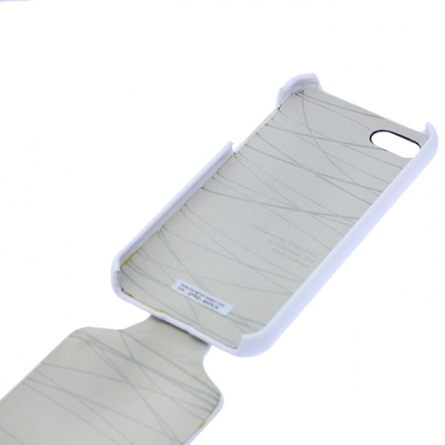 Чехол-раскладной для iPhone 5/5S SGP Argos SGP09599 кожаный белый  фото 2