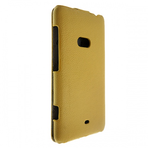 Чехол-раскладной для Nokia Lumia 625 Melkco Jacka желтый фото 3