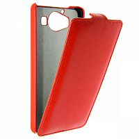 Чехол-раскладной для Microsoft Lumia 950 American Icon Style красный