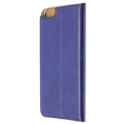 Чехол-книга для iPhone 6/6S Plus Hoco Luxury Leather Case синий фото 3