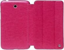 Чехол-книга для Samsung T210 Galaxy Tab 3 7.0 Hoco Crystal розовый