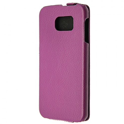 Чехол-раскладной для Samsung Galaxy S6 Aksberry фиолетовый фото 2