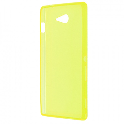 Чехол-накладка для Sony Xperia M2 Just Slim желтый фото 2