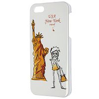 Чехол-накладка для iPhone 5/5S Vcase USA