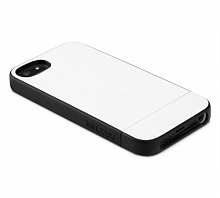 Чехол-накладка для iPhone 5/5S Incase Metallic Slider белый