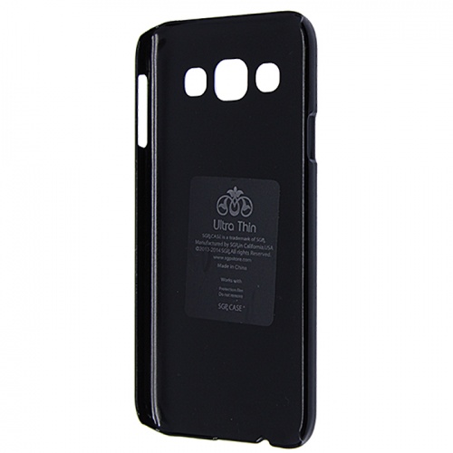 Чехол-накладка для Samsung Galaxy E5 SGP черный фото 2