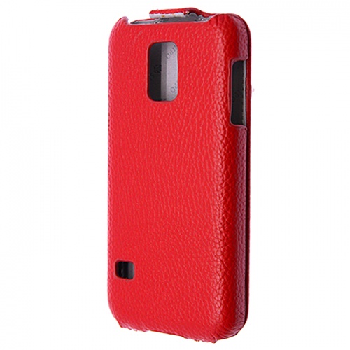 Чехол-раскладной для Samsung G800 Galaxy S5 mini Sipo красный фото 2