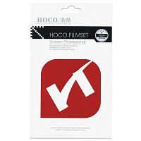 Защитная пленка для iPhone 5 Hoco (2in1) глянцевая