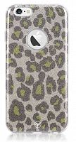 Чехол-накладка для iPhone 6/6S Fshang Rose leopard colorful