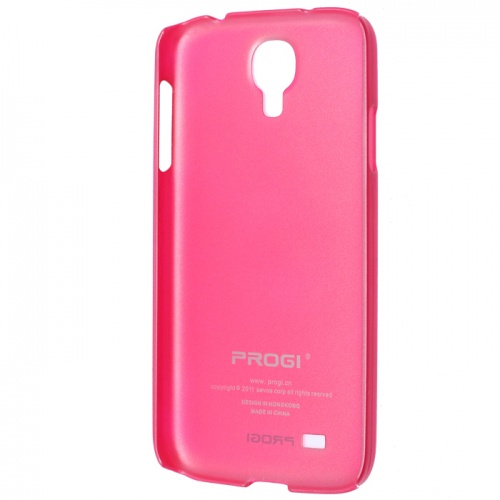 Чехол-накладка для Samsung i9500 Galaxy S4 Progi розовый фото 2