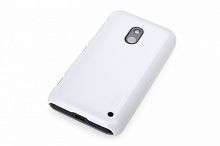 Чехол-накладка для Nokia Lumia 620 Rock Naked Shell белый