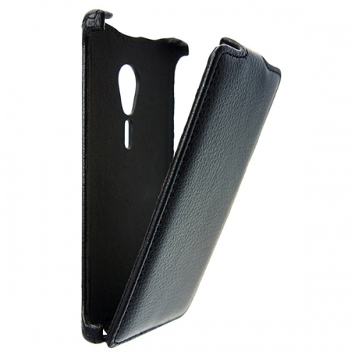 Чехол-раскладной для Sony Xperia ion LT28i Aksberry черный фото 3