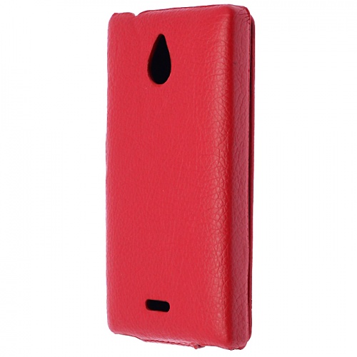 Чехол-раскладной для Nokia X2 Aksberry красный фото 2