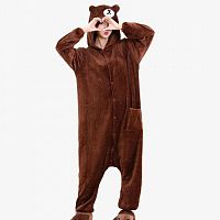 Пижама Кигуруми Медведь 85см