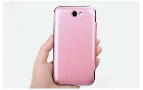 Чехол-книга для Samsung Galaxy Note 2 Rock Elegant розовый фото 2