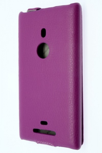 Чехол-раскладной для Nokia Lumia 925 Armor Full фиолетовый фото 2