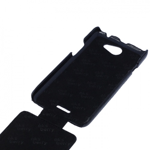 Чехол-раскладной для HTC Desire 516 Aksberry черный фото 3