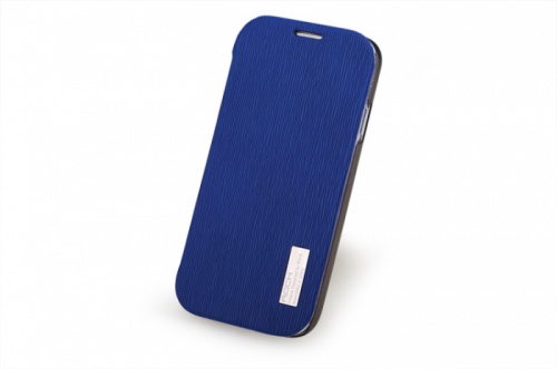 Чехол-книга для Samsung i9500 Galaxy S4 Rock Elegant синий фото 4