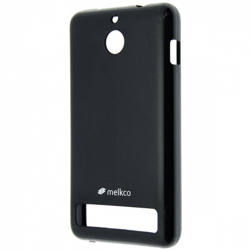 Чехол-накладка для Sony Xperia E1 Melkco TPU черный