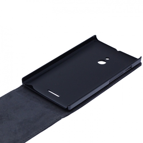 Чехол-раскладной для Nokia XL iBox Classic черный фото 2