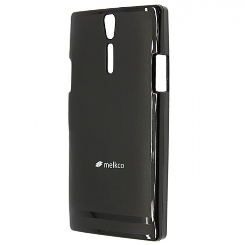 Чехол-накладка для Sony Xperia S LT26i Melkco TPU черный