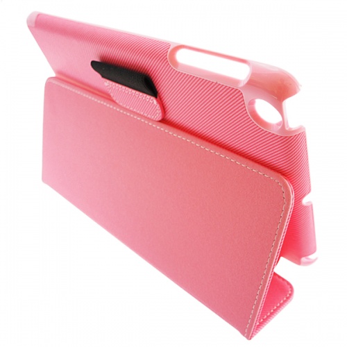 Чехол-книга для iPad Mini Belk Smart Protection Р177-5 розовый фото 4