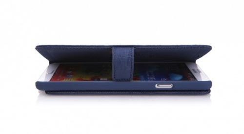 Чехол-книга для Samsung Galaxy Note 3 Nuoku BOOKNOTE3BLU синий фото 4