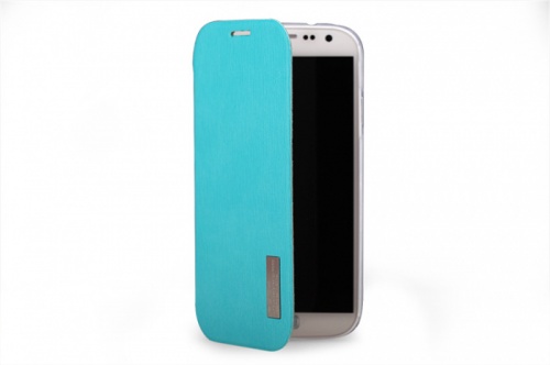 Чехол-книга для Samsung i9500 Galaxy S4 Rock Elegant голубой