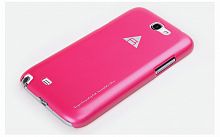 Чехол-накладка для Samsung Galaxy Note 2 Rock Naked Shell розовый