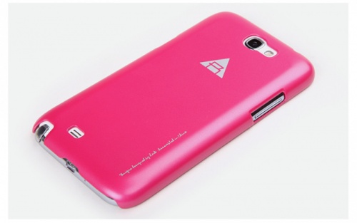 Чехол-накладка для Samsung Galaxy Note 2 Rock Naked Shell розовый