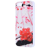 Чехол-накладка для iPhone 5/5S Vick Цветы 17