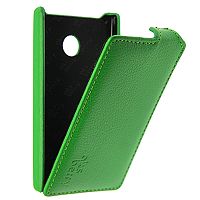 Чехол-раскладной для Microsoft Lumia 435 Aksberry зеленый