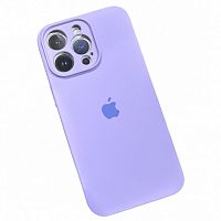 Чехол-накладка для iPhone 15 Pro Max Silicone Case лиловый