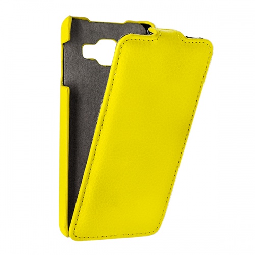 Чехол-раскладной для Samsung Galaxy A3 2016 American Icon Style жёлтый
