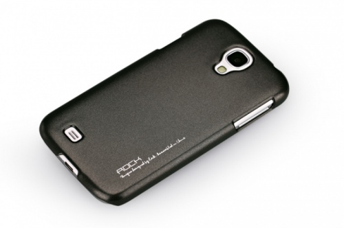 Чехол-накладка для Samsung i9500 Galaxy S4 Rock Naked Shell черный фото 2