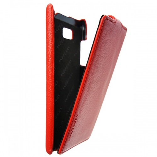 Чехол-раскладной для HTC Desire 600 Aksberry красный фото 4