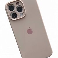 Чехол-накладка для iPhone 14 Pro Silicone Case бежевый