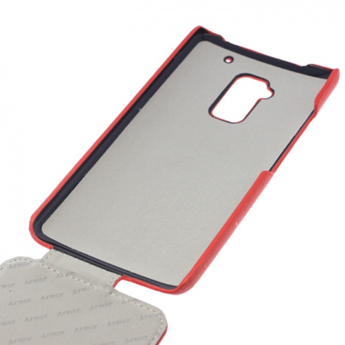 Чехол-раскладной для HTC One Max Armor Full красный фото 3